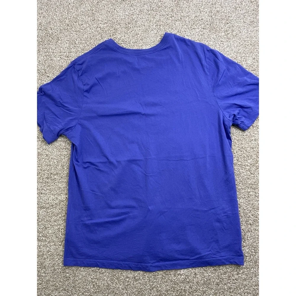 Jordan Mens T-Shirt XL Purple Short Sleeve Graphic Print Camisa Cotton